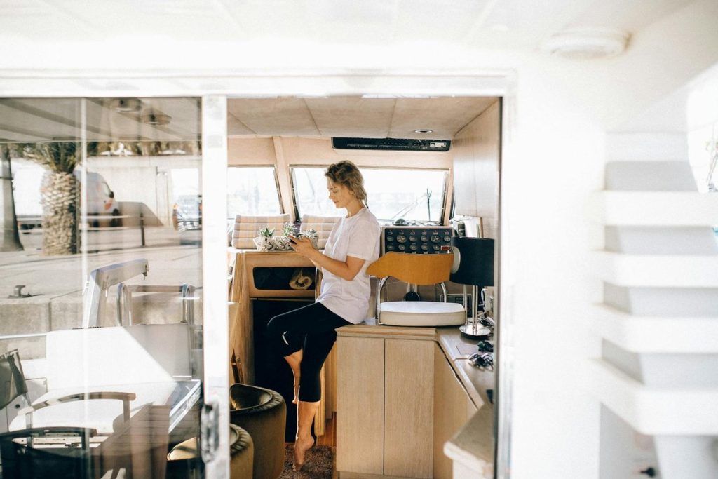 cabine aménagement intérieur bateau
