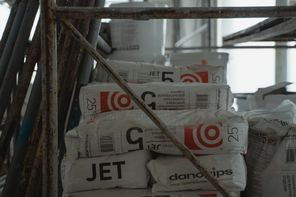 sac beton tout pret