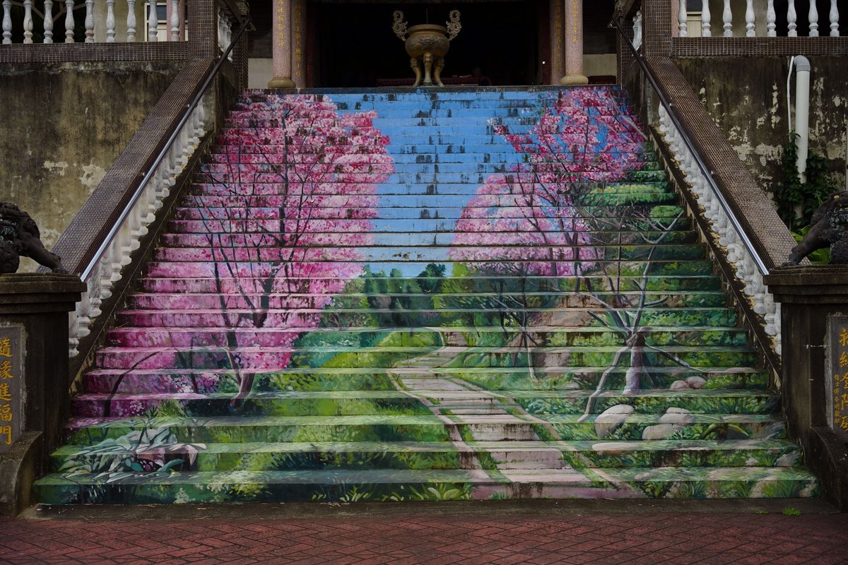 peinture cage d escalier