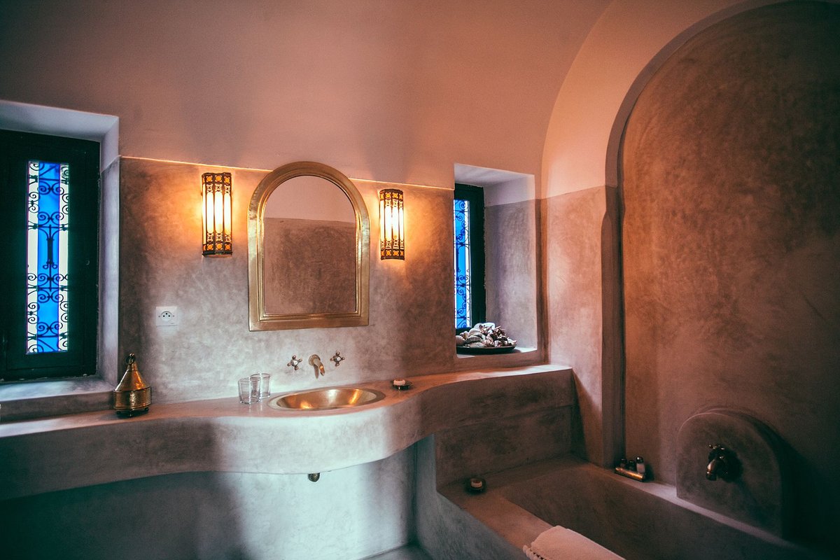 salle de bain tadelakt